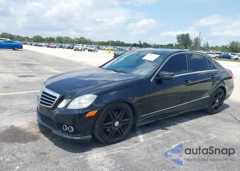 2010 Mercedes-Benz E-Class E 350 Luxury z USA, uszkodzony, nr VIN WDDHF5GB9AA227548